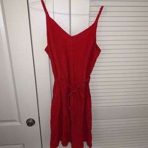 Showstopping RED casual dress